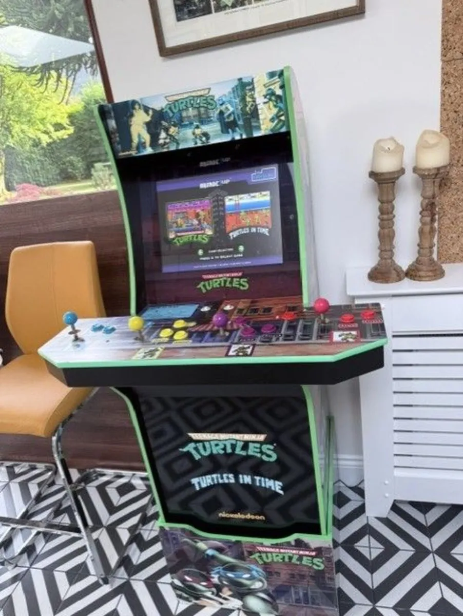 Arcade1Up Teenage Mutant Ninja Turtles Machine - Image 1