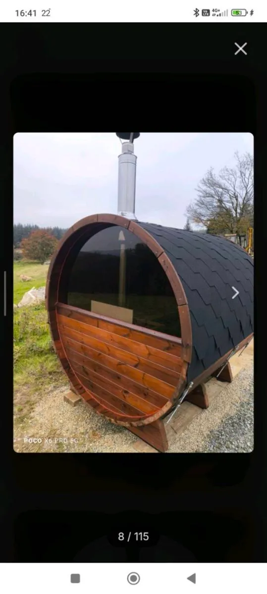 Barrel sauna - Image 1