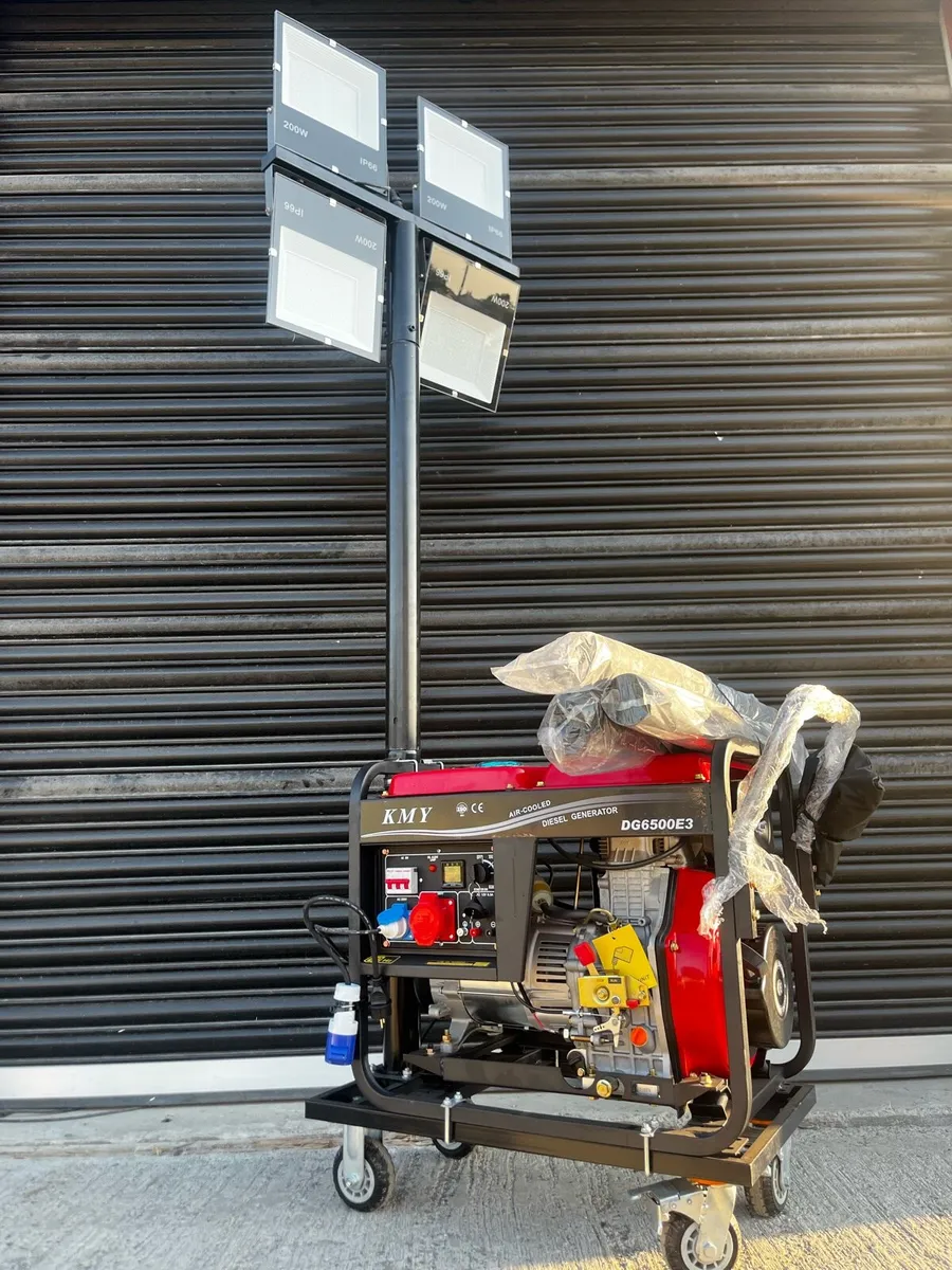 NEW 6.5Kva Diesel Generators / Lighting tower €650 - Image 1