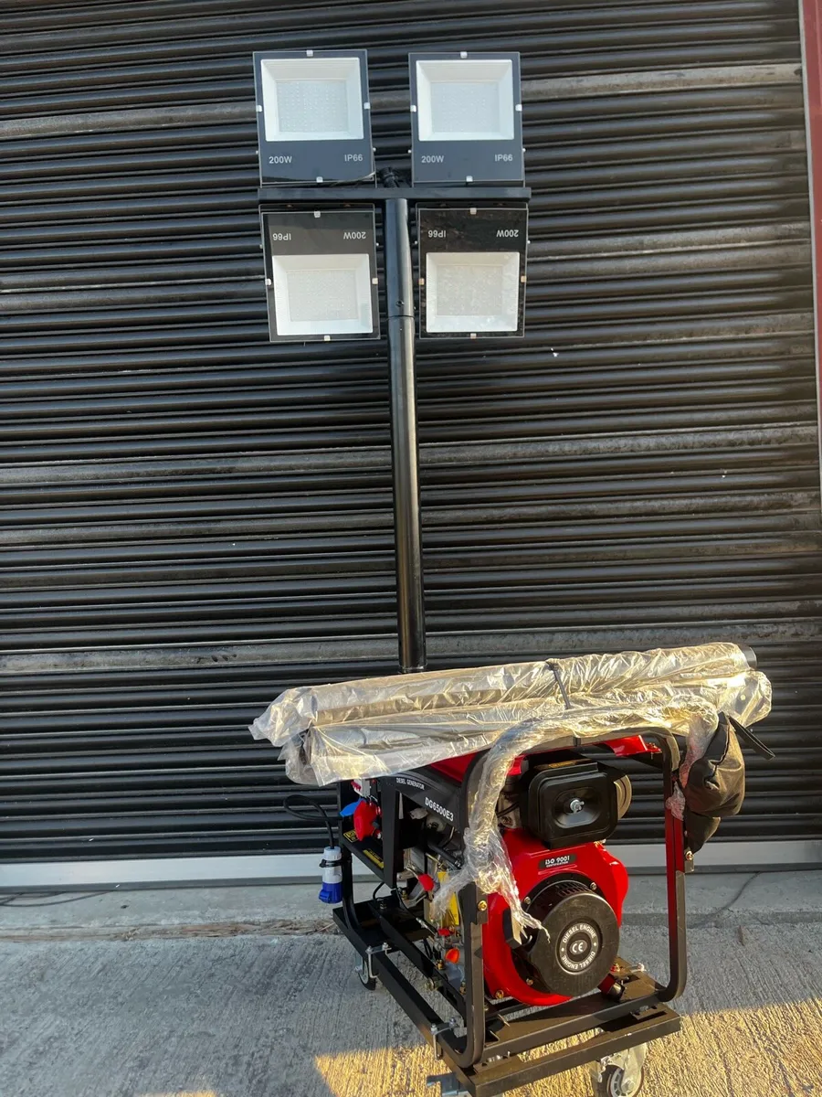 NEW Diesel generators / lighting towers  from €600 - Image 2