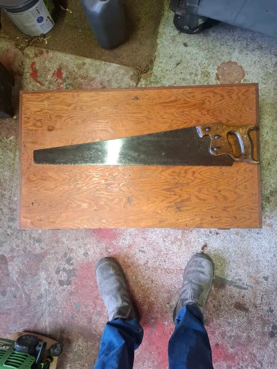 Vintage Crosscut Saw - Image 2