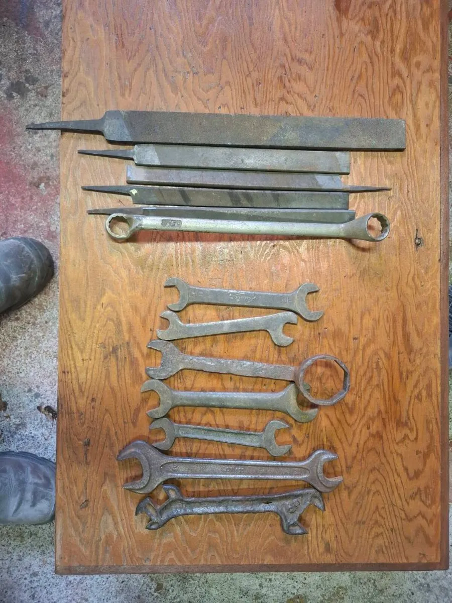 Vintage Spanner & New Files