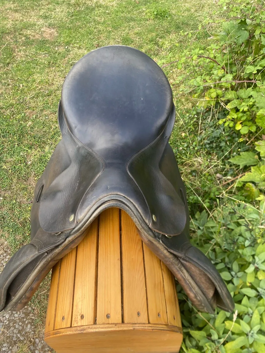 Berney brothers saddle 17.5-18” medium - Image 2