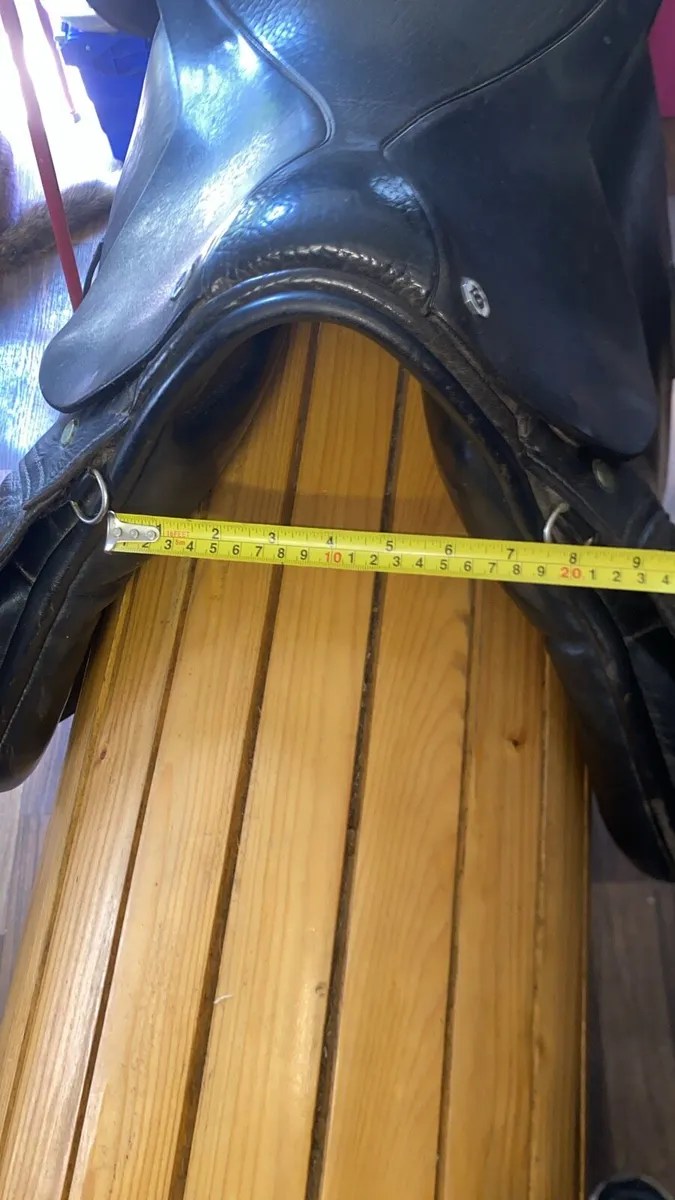 Cliff barnsby large black Leather saddle - Image 4