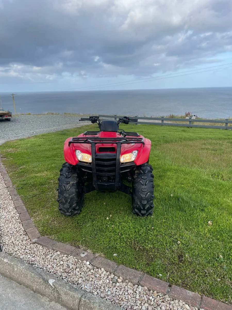 2009 honda 420 - Image 2