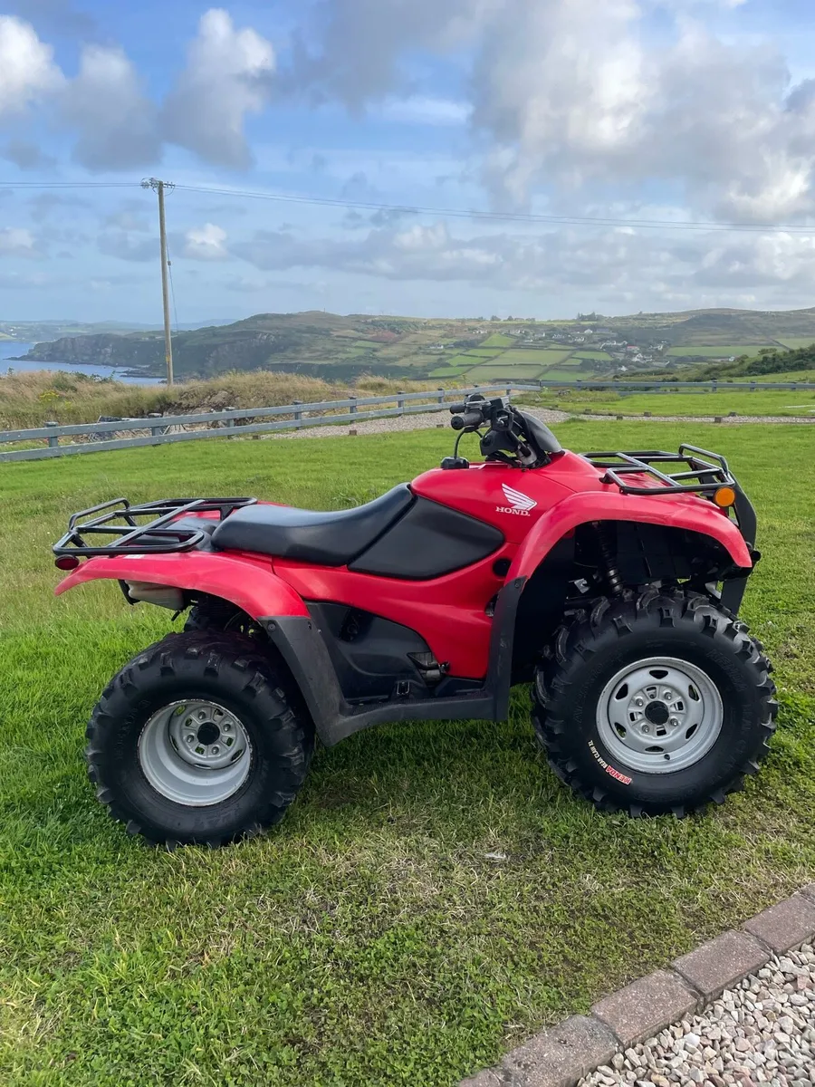 2009 honda 420 - Image 3