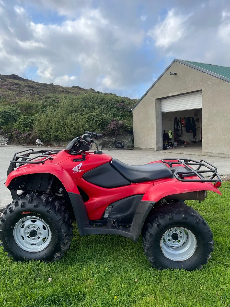 2009 honda 420 - Image 4