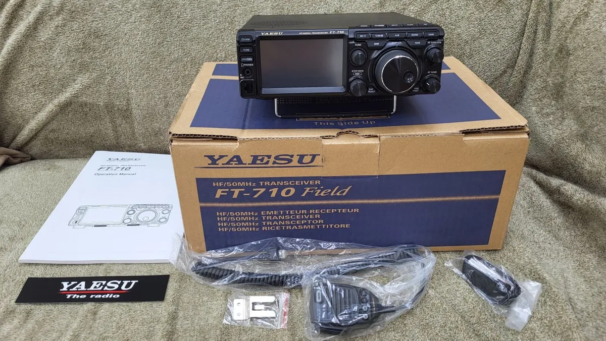 Yaesu FT-710 Field SDR HF Amatuer Radio - Image 2