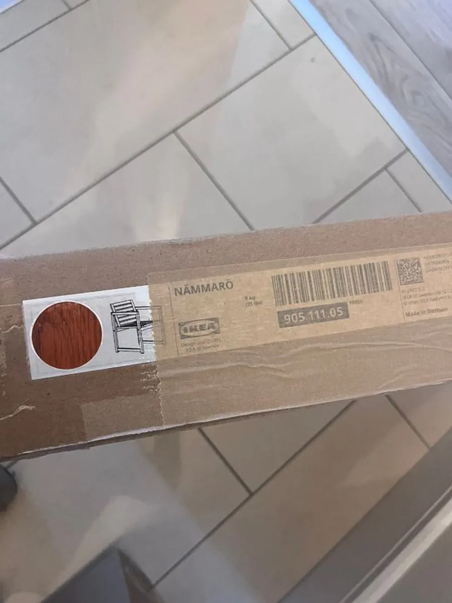Price reduction! 2x Ikea Nammaro deck chairs UNOPENED UNUSED - Image 2