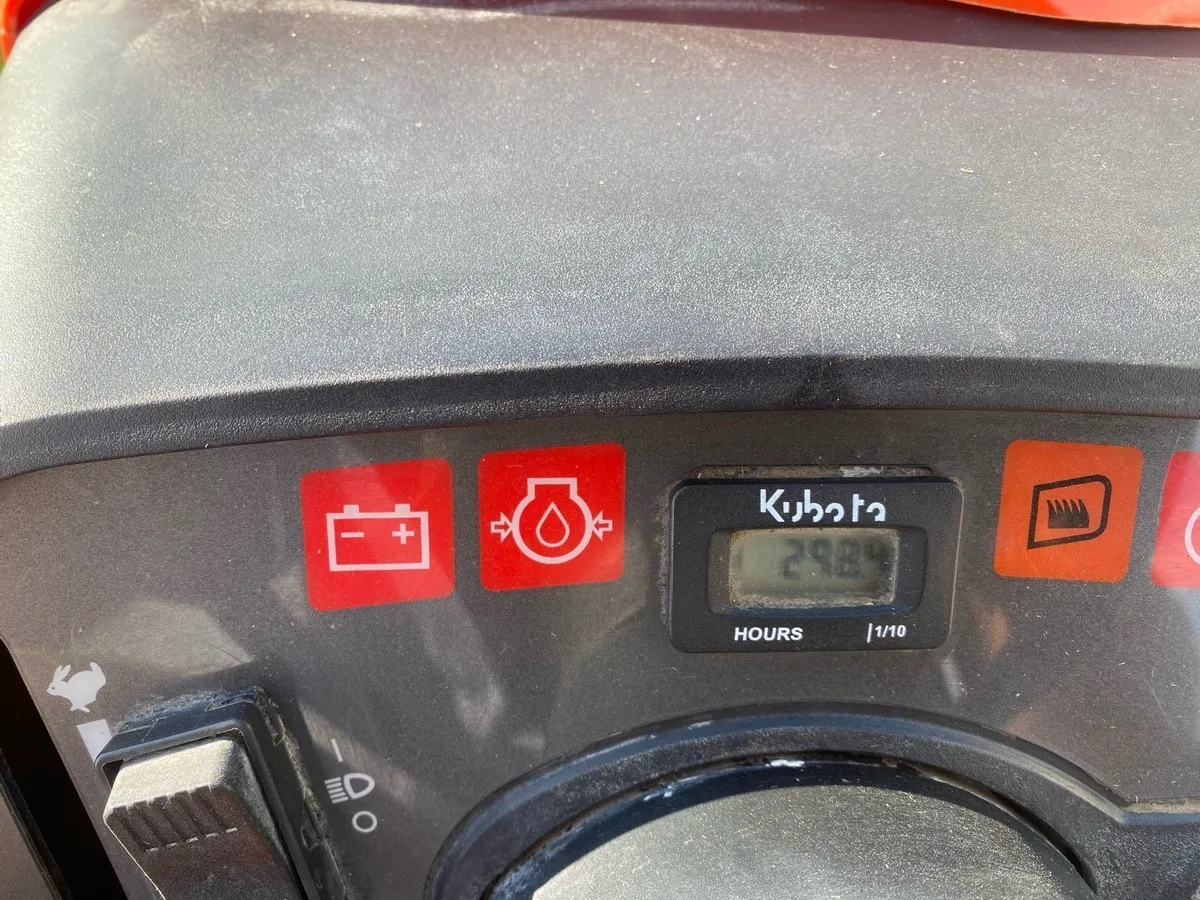 Kubota GR2120 4wd 21HP Diesel, 298 hours - Image 2