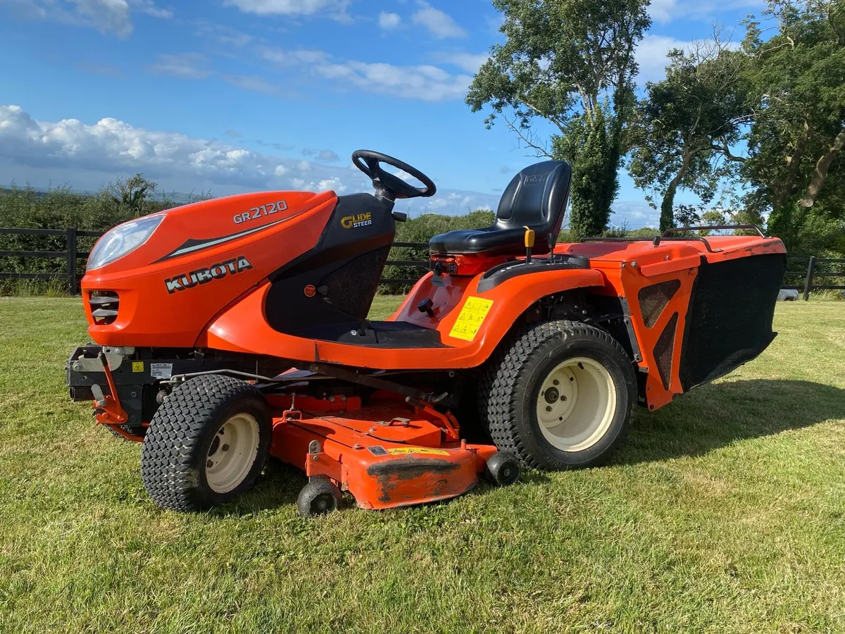 Kubota GR2120 4wd 21HP Diesel, 298 hours - Image 3