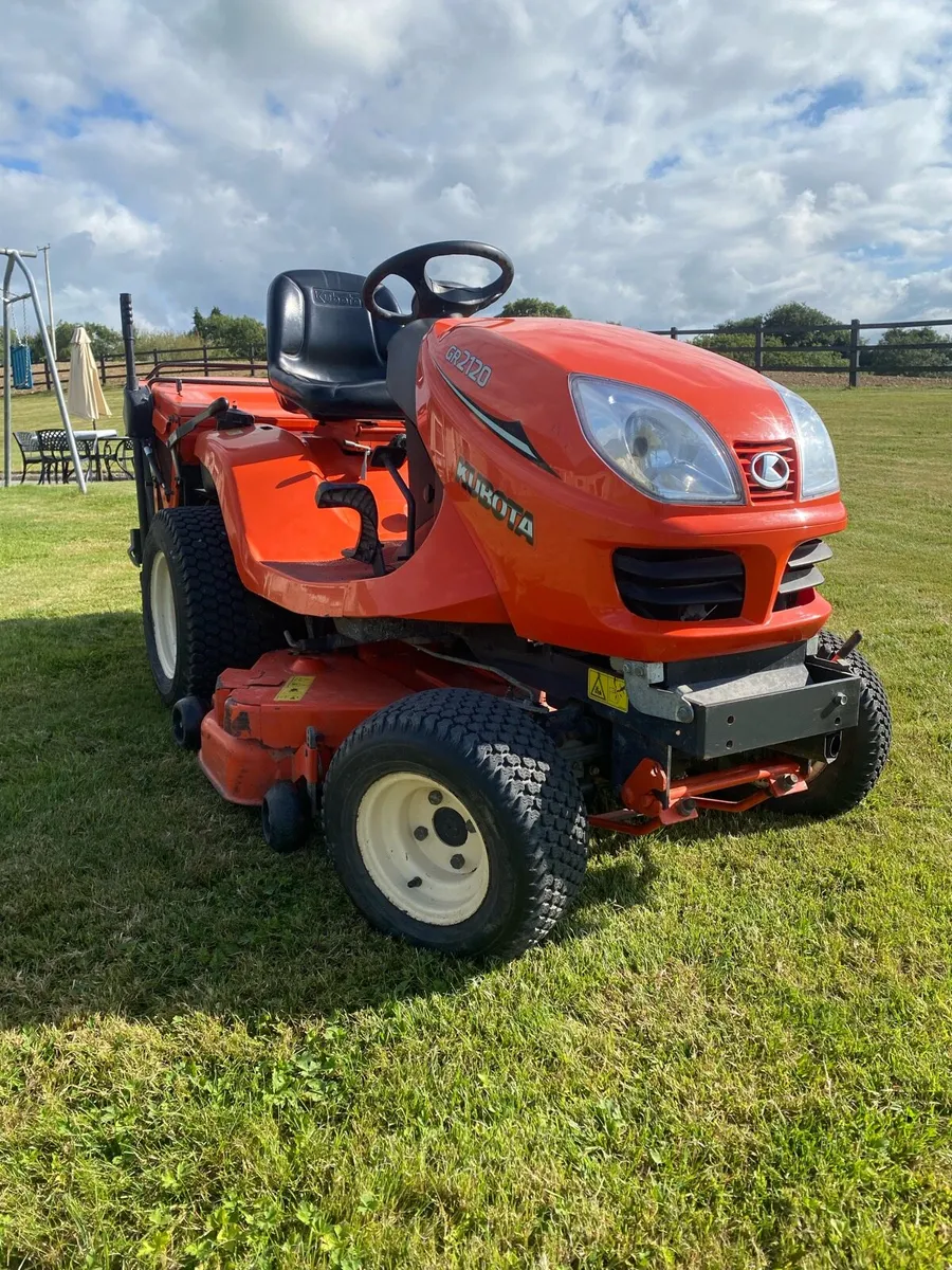 Kubota GR2120 4wd 21HP Diesel, 298 hours - Image 4
