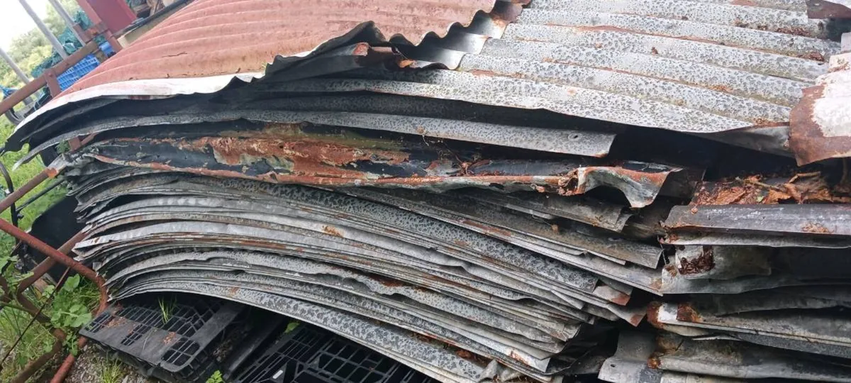Galvanised iron sheets - Image 1
