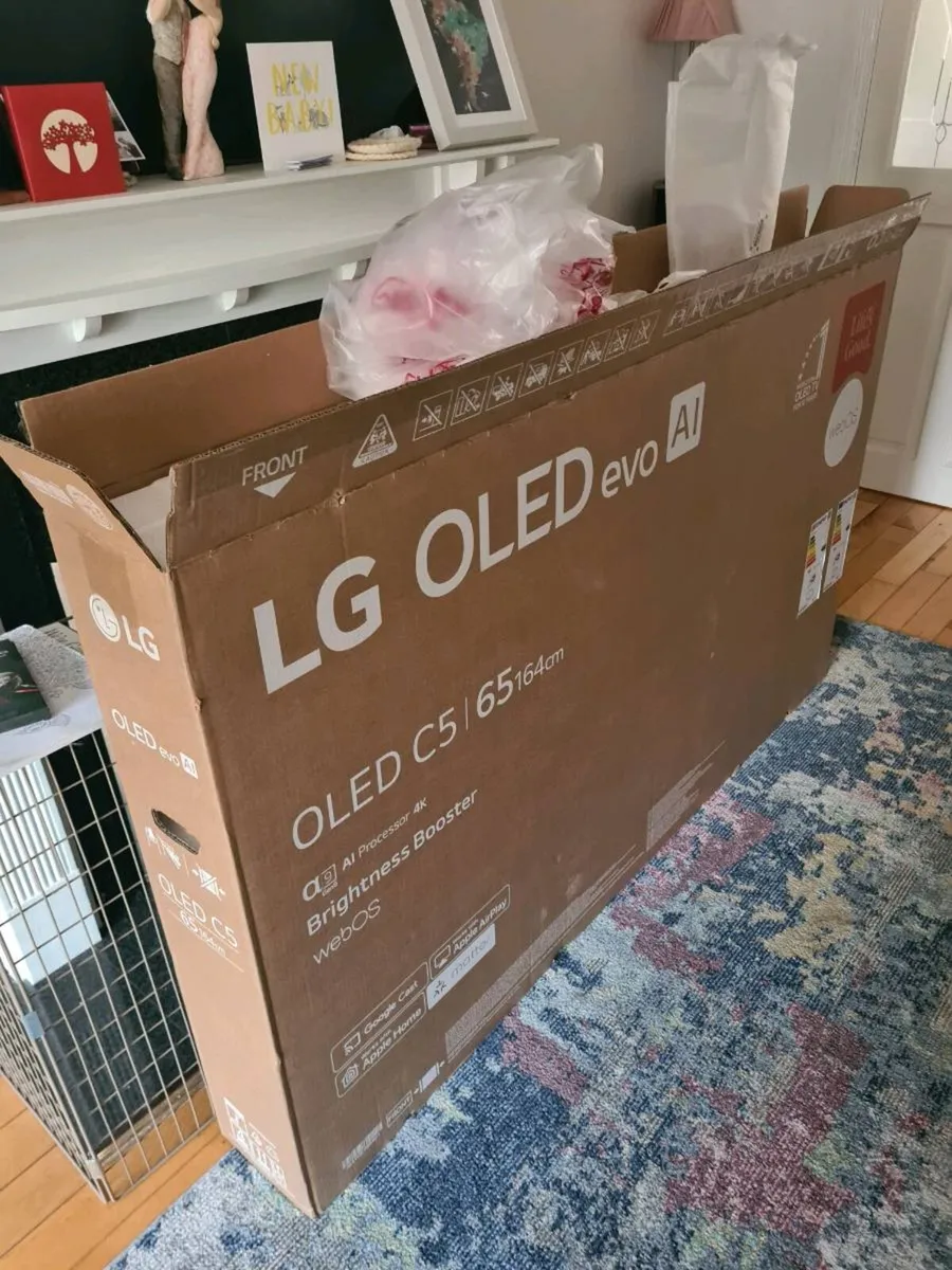 Brand new LG OLED 65C5 TV in box - Image 1