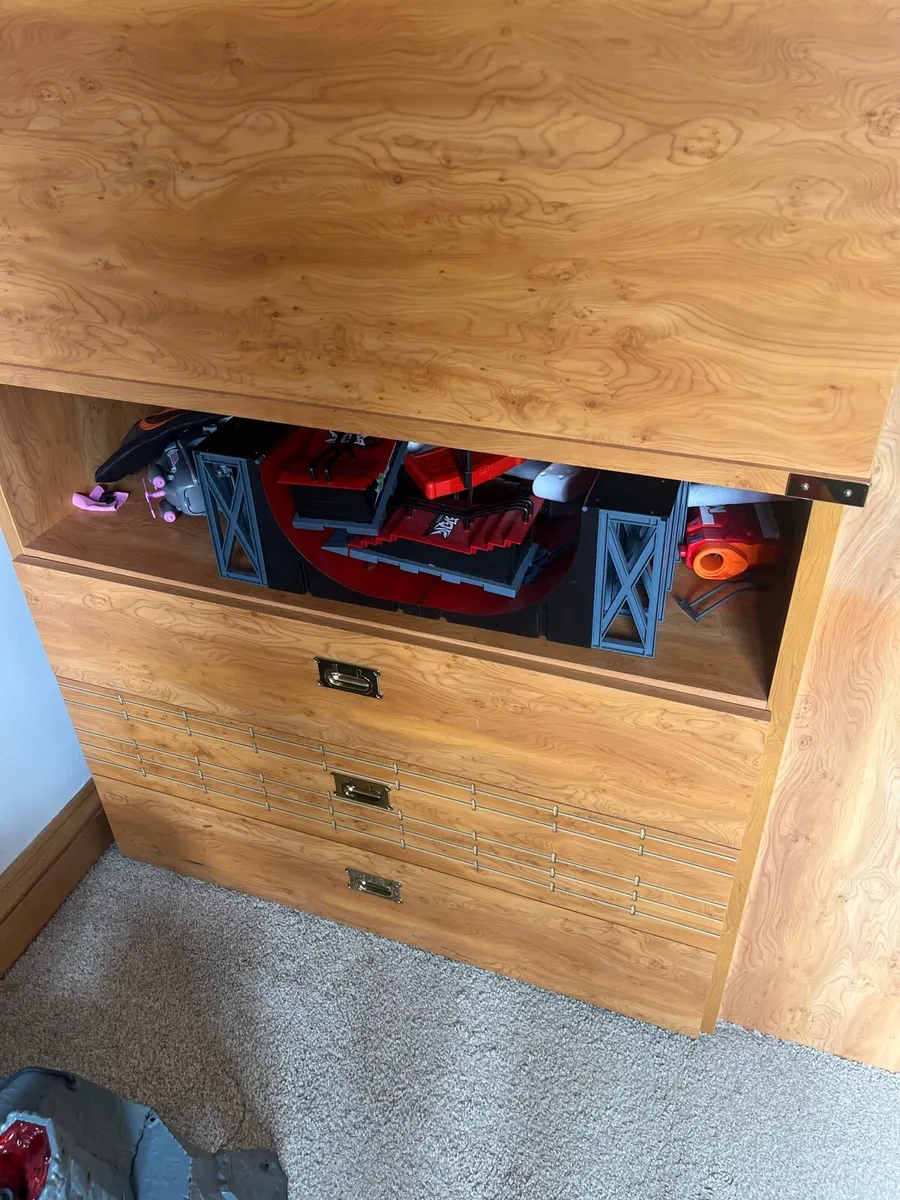 Children’s Mid Sleeper Cabin Bed with Desk - Image 3