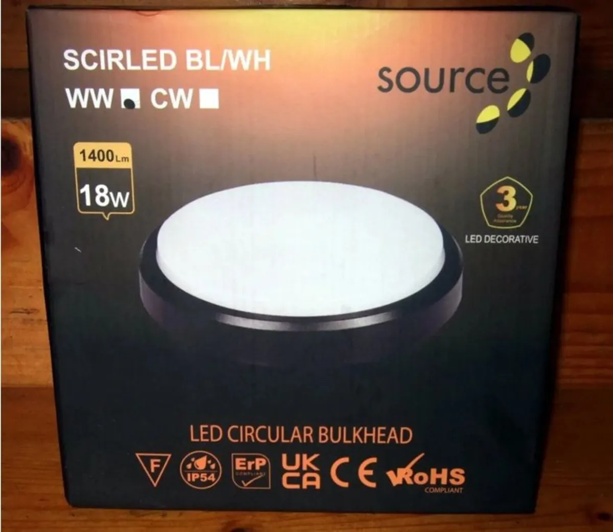 Brand New 18W LED Circular Bulkhead Light – BNIB - Image 4