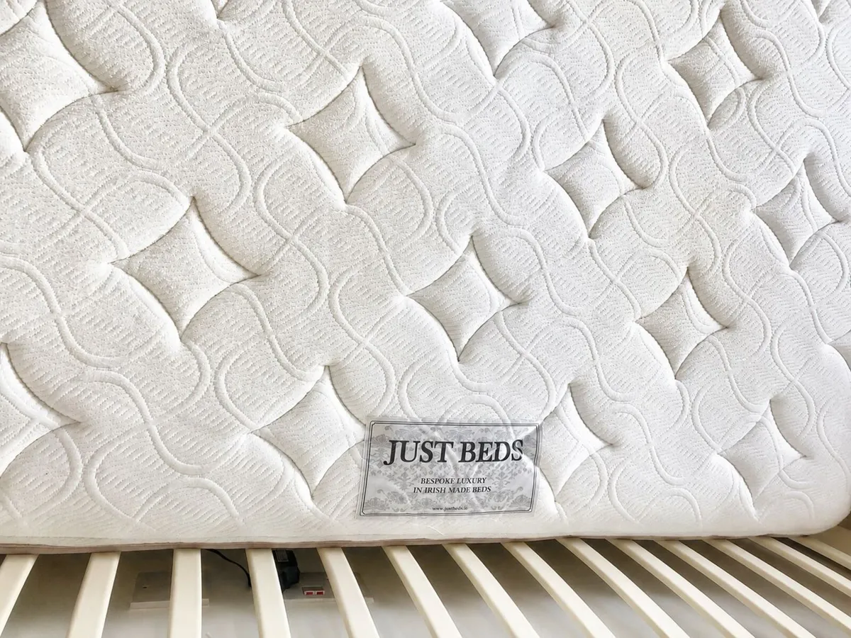 Beautiful Double Bed Frame and Mattress - Image 3