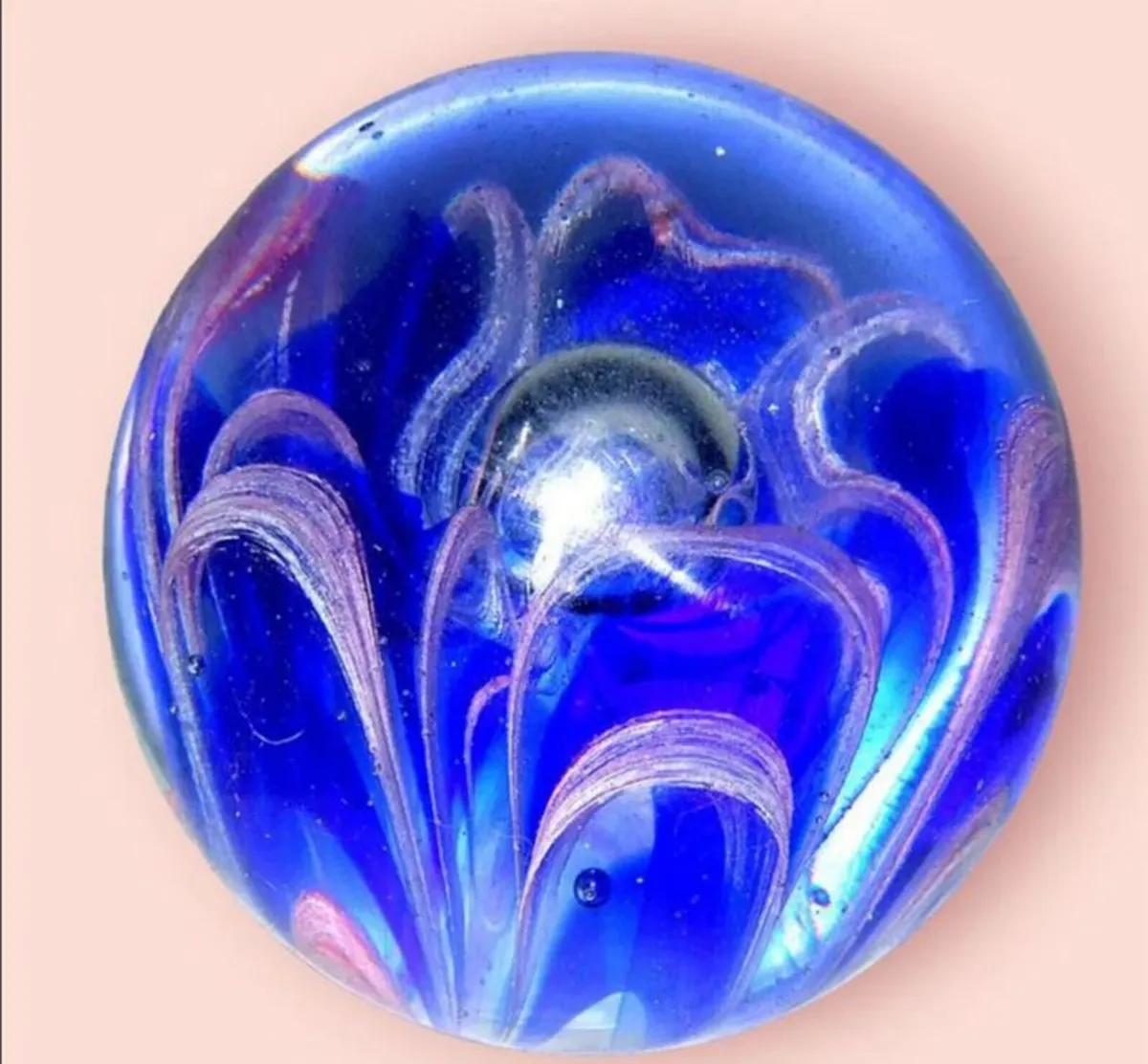 Vintage Harrods Art Glass Paperweight - Image 3