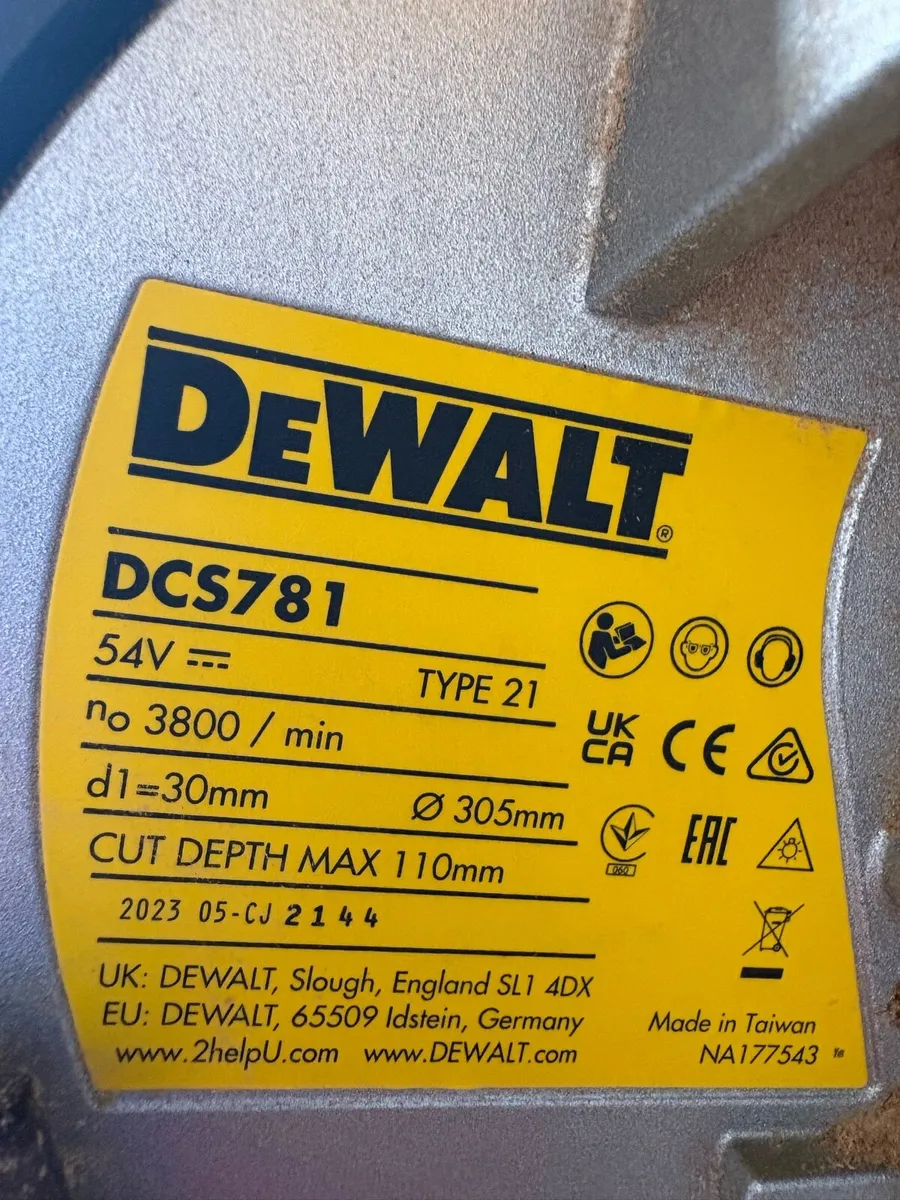 Dewalt dcs781 mitresaw 54 v mitresaw - Image 4