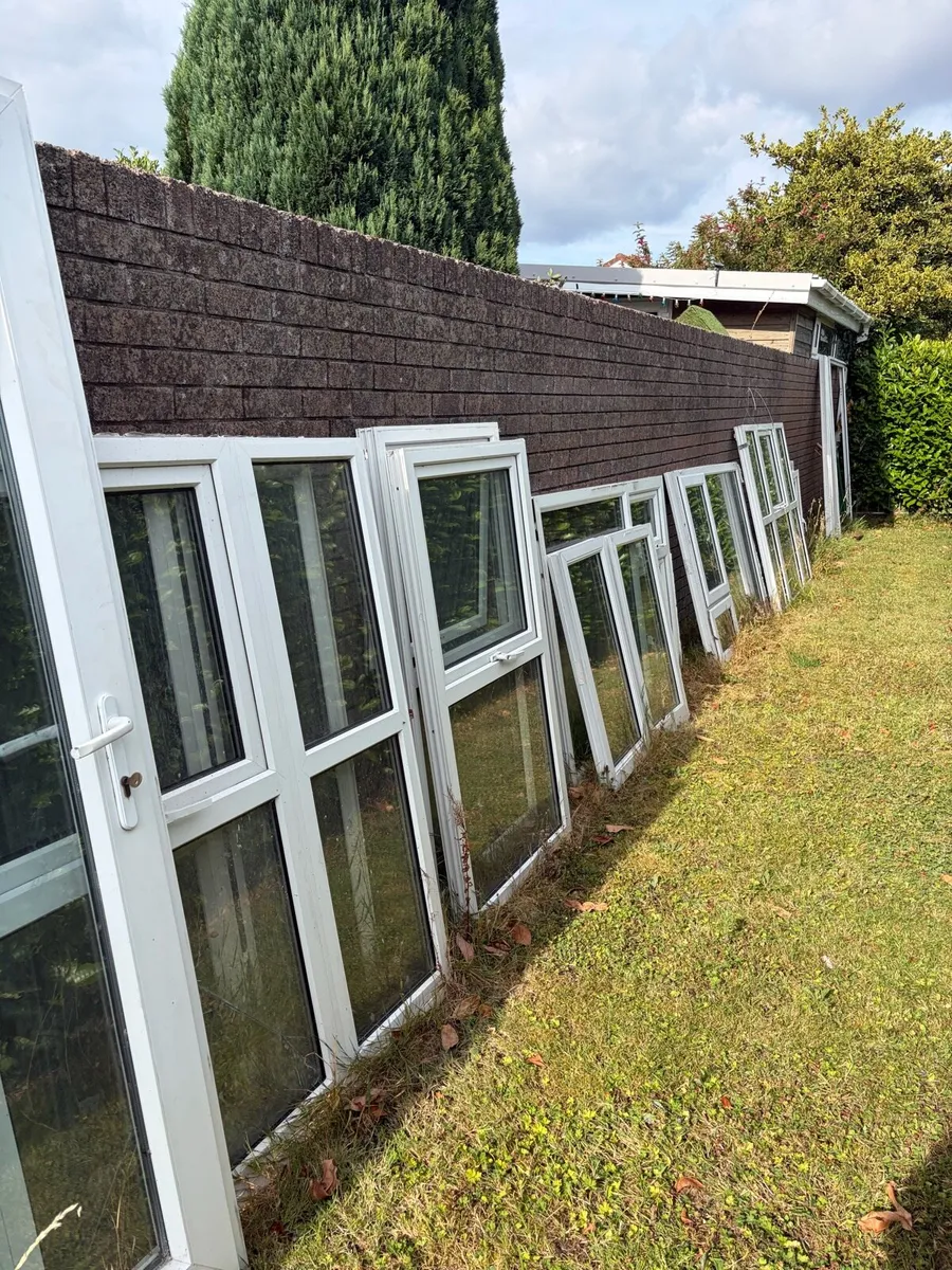 2 x pvc doors & windows - Image 3