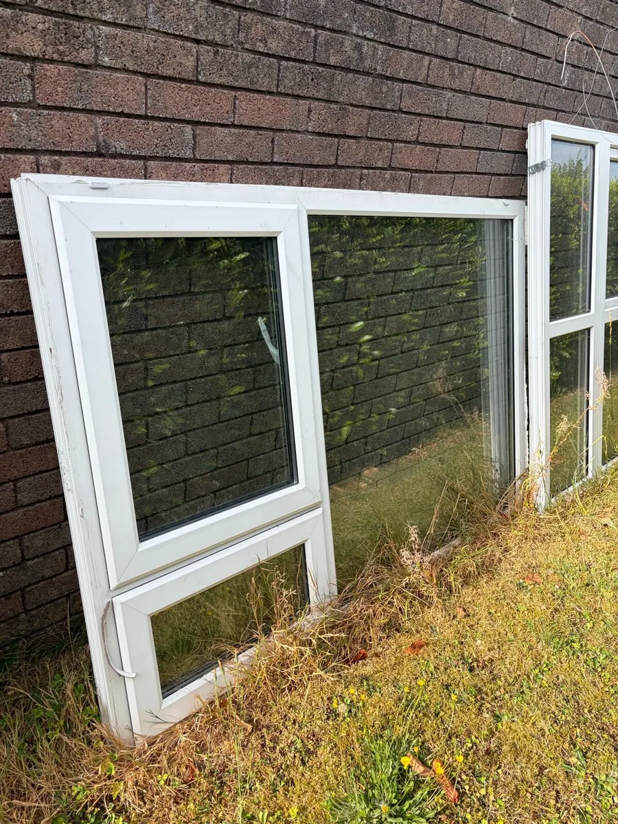 2 x pvc doors & windows - Image 4