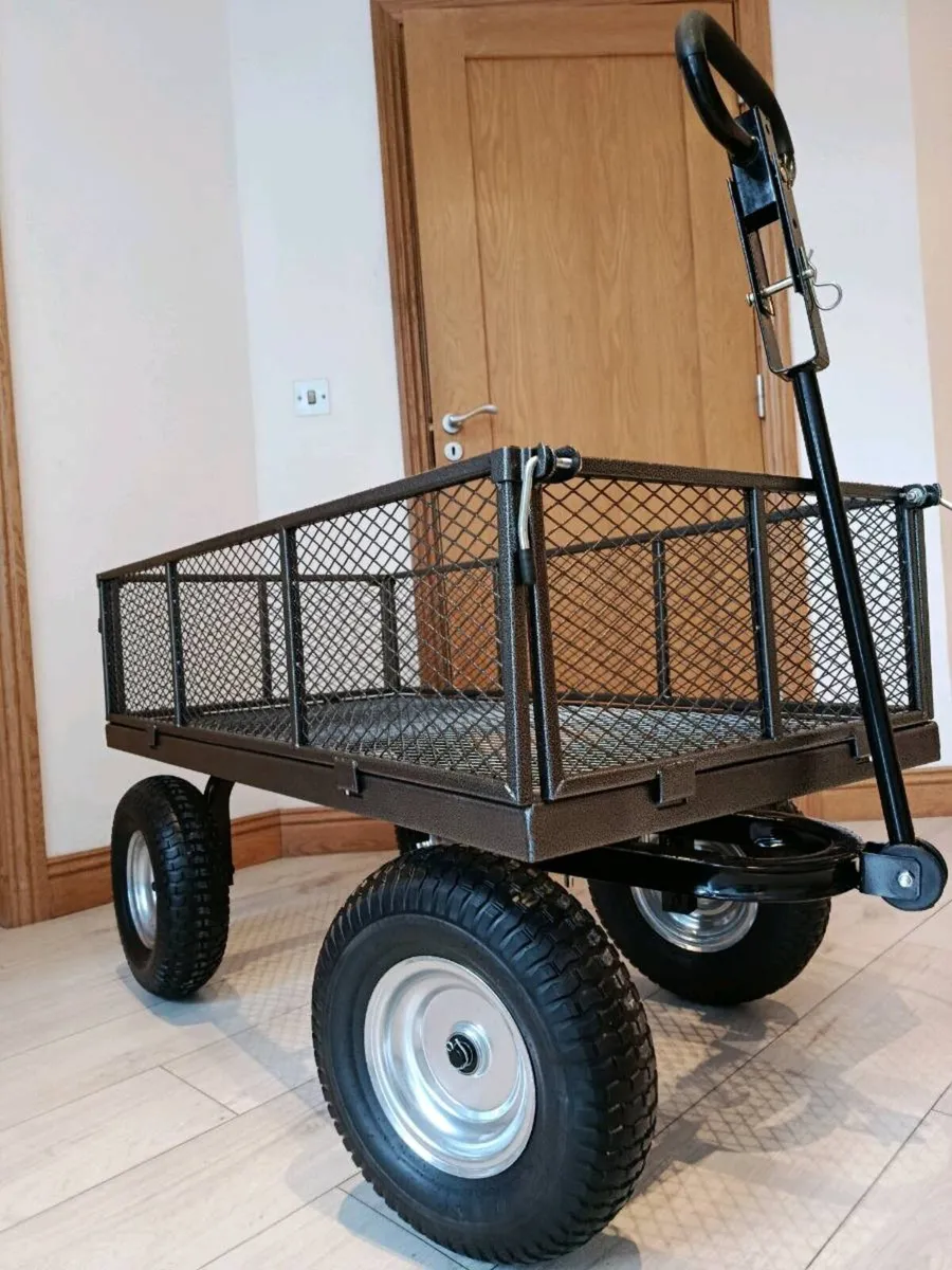 Heavy Duty Garden Farm Utility Cart 350Kg - Image 2