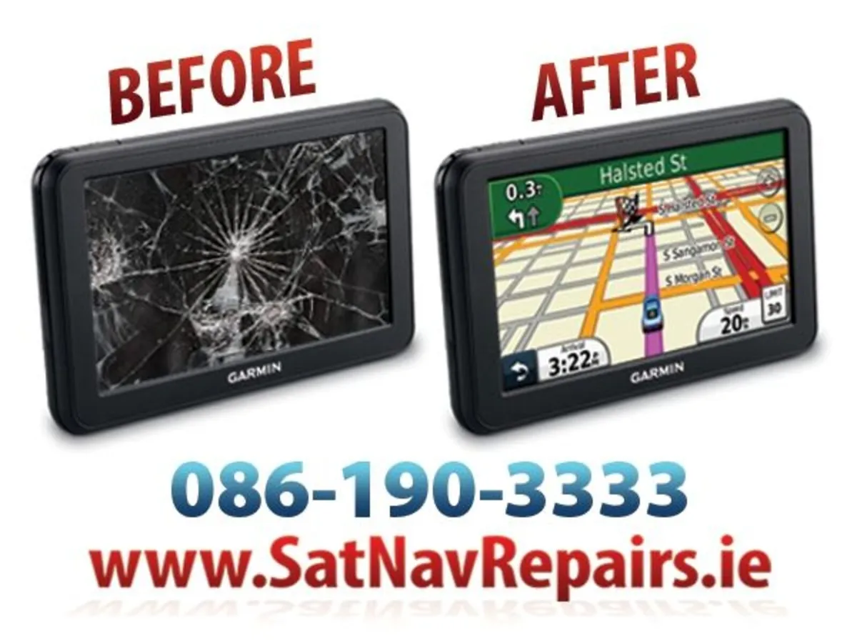SAT NAV  MAP UPDATES  - REPAIRS  - SALES - Image 2