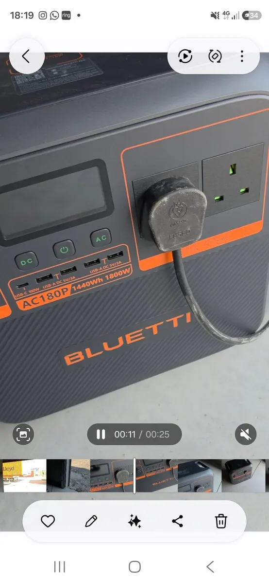 Portable Power Station Bluetti brand new - Image 4