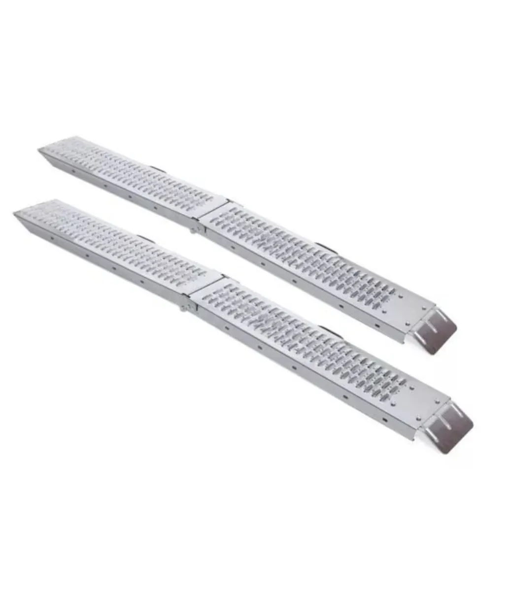 6FT 400KG FOLDING LOADING RAMPS ..FREE DELIVERY - Image 2