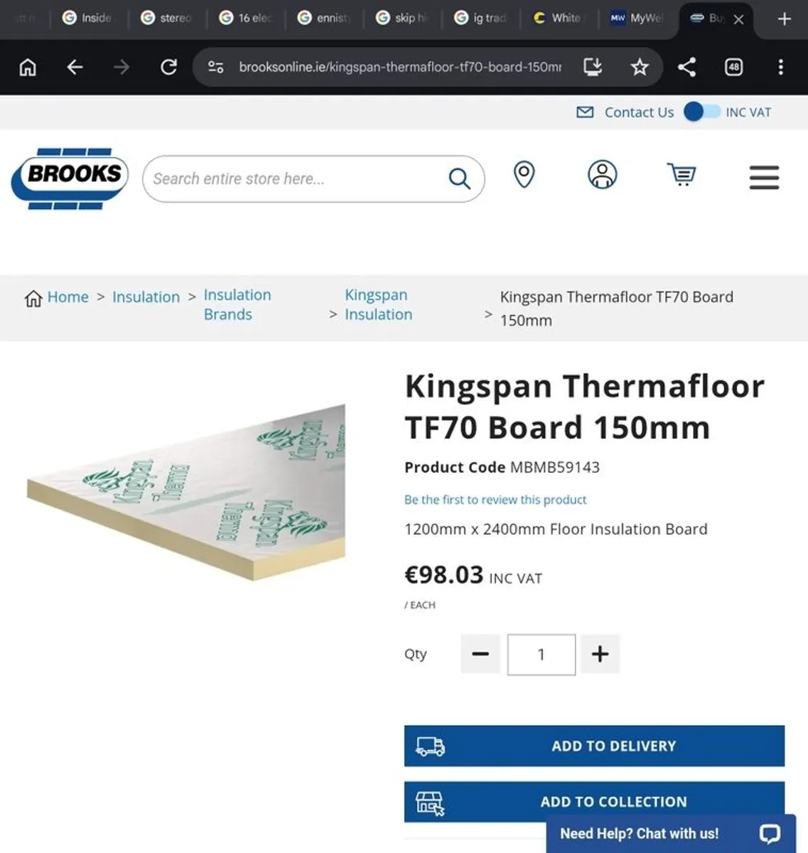 Insulation, Xtratherm 8x4 sheets - Image 4