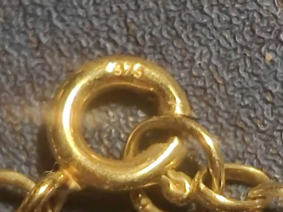 VICTORIAN SAPPHIRES ,9CT Gold 6.86g 20"Long Chain - Image 4