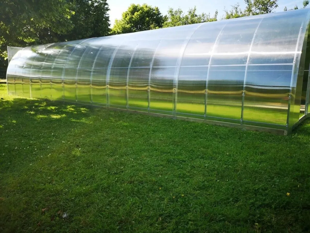 Titan 3 Polycarbonate Greenhouse/Polytunnel - Image 1