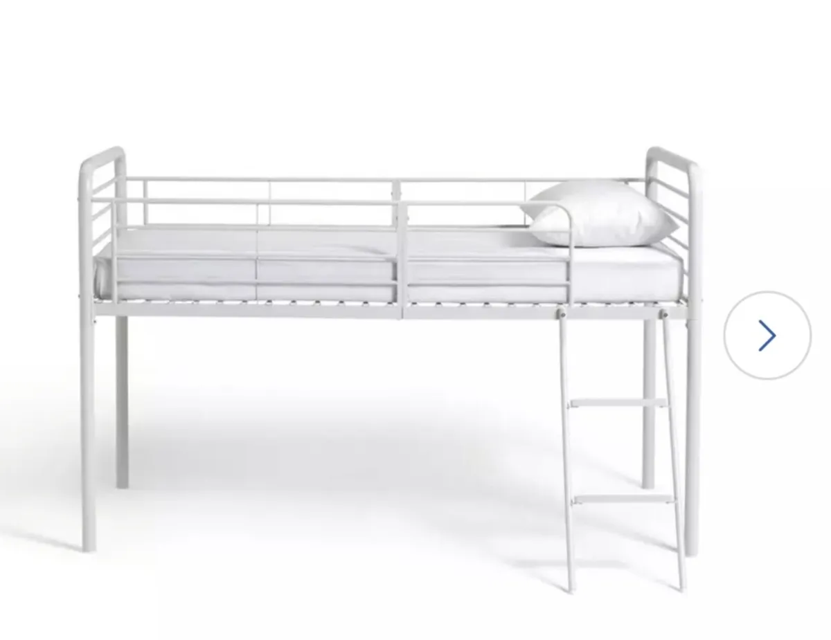 Metal mid sleeper single bed - Image 3