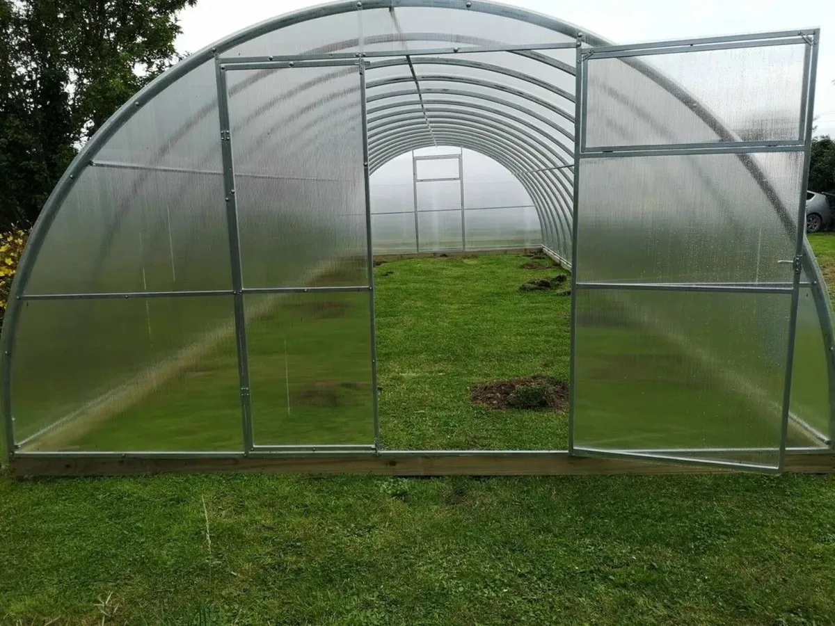 TITAN 4 Polycarbonate Greenhouse/Polytunnel - Image 4