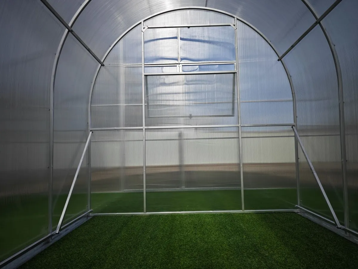 “AG COMPACT” Polycarbonate Greenhouse/Polytunnel - Image 2