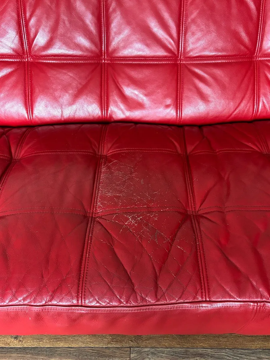 Leather Sofa - Image 4