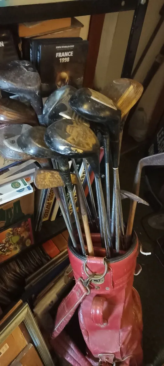 Old Wood Drivers Golf Clubs - Image 2