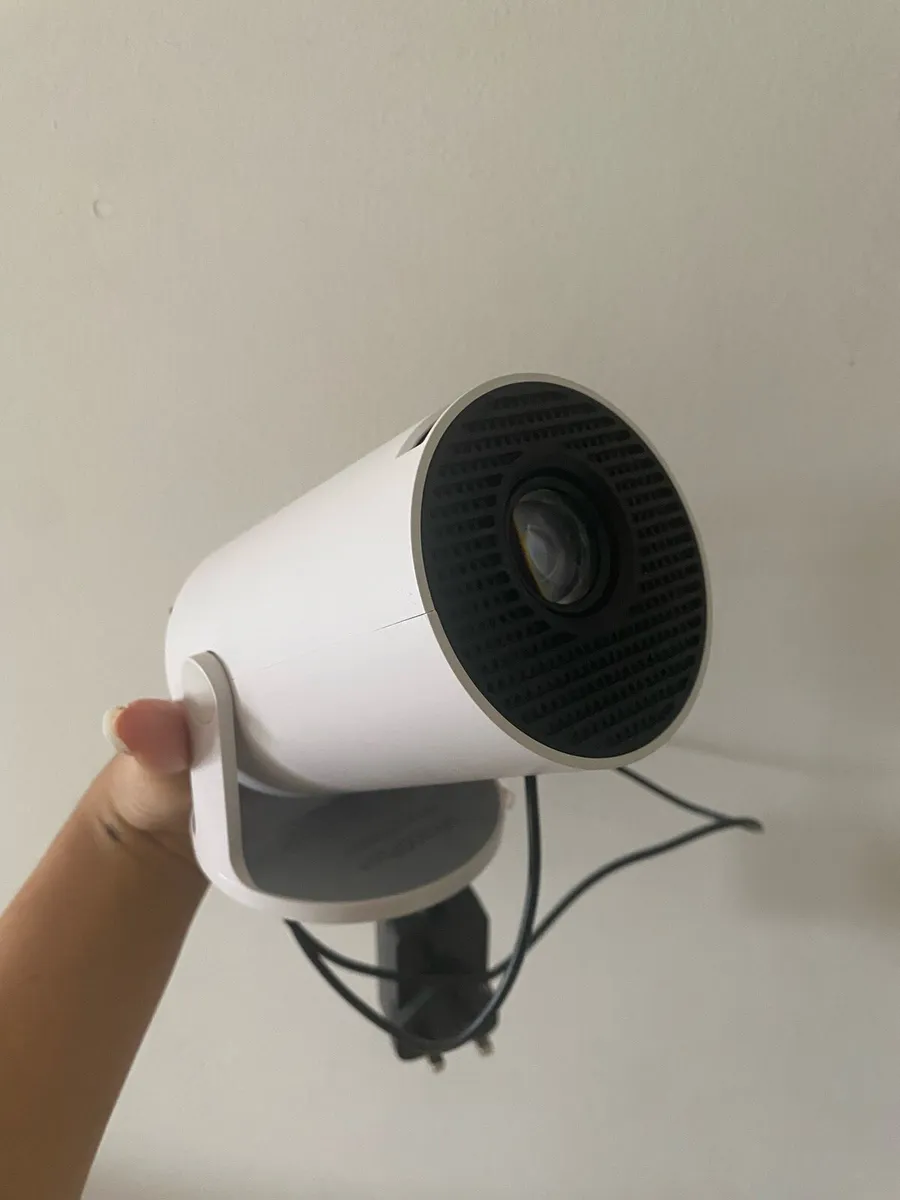 Projector & 99 inch Projector Screen - Image 1