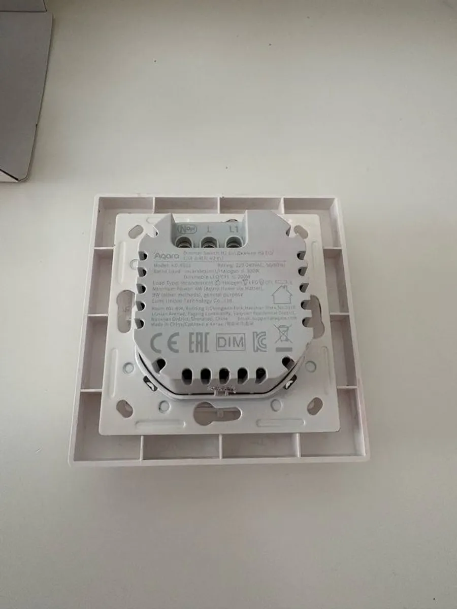 Smart LED Dimmer switch kit Aqara H2 and M100 hub - Image 4