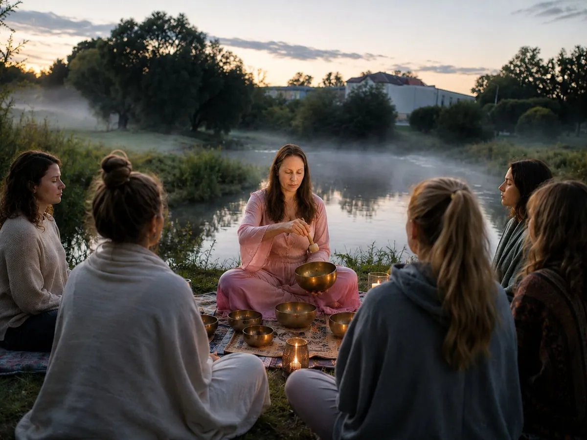 Somatic coaching guided meditation singing bowls - Image 2