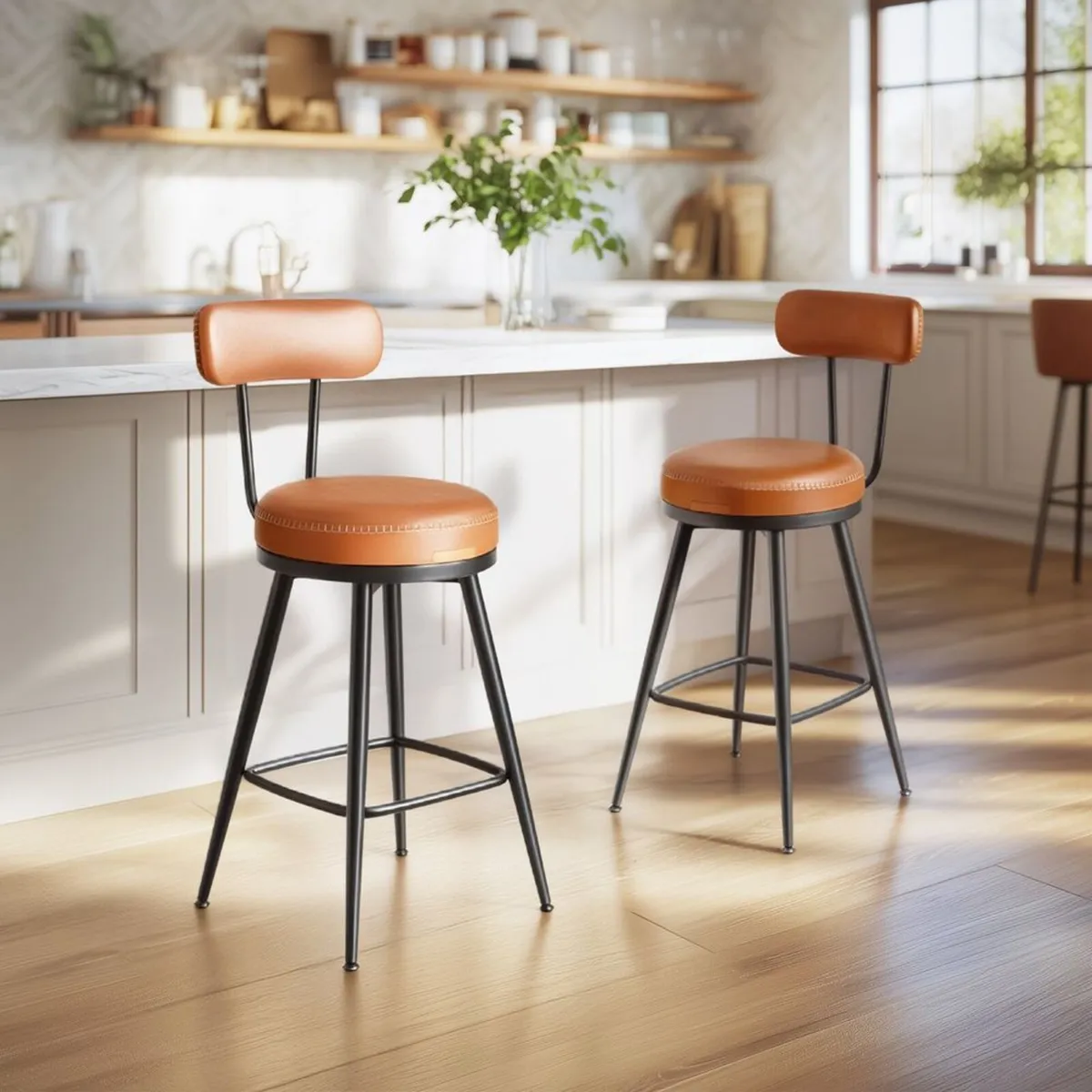 2 x new kitchen barstools - FREE P&P - Image 1
