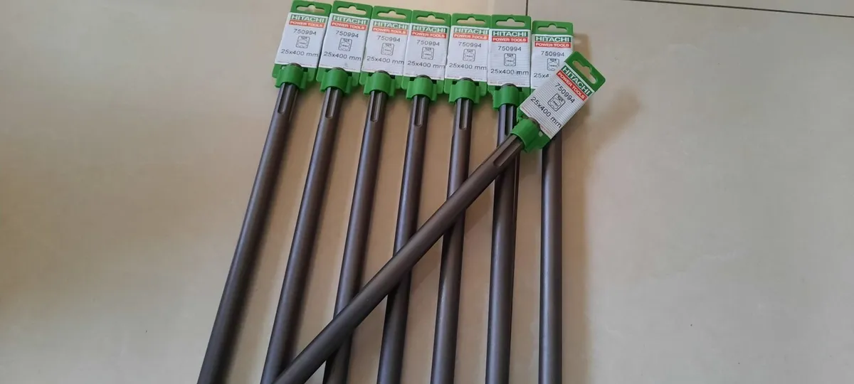 Hitachi 25mm X 400mm Sds Max Chisels - Image 3