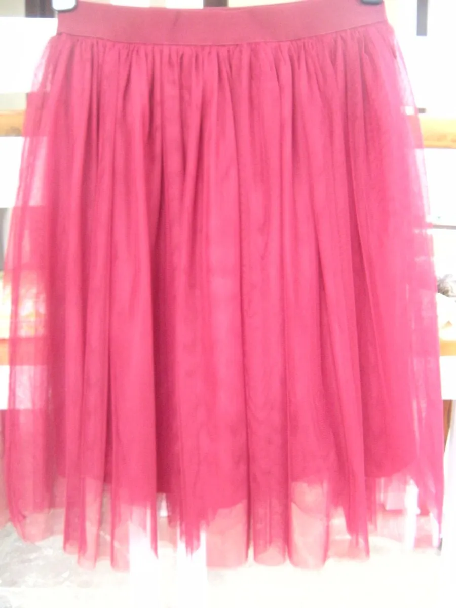 Boohoo Tulle Skirt worn once to a wedding - Image 1
