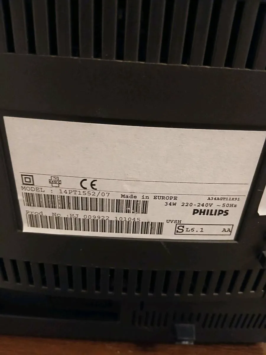 Phillips 14" tv - Image 4