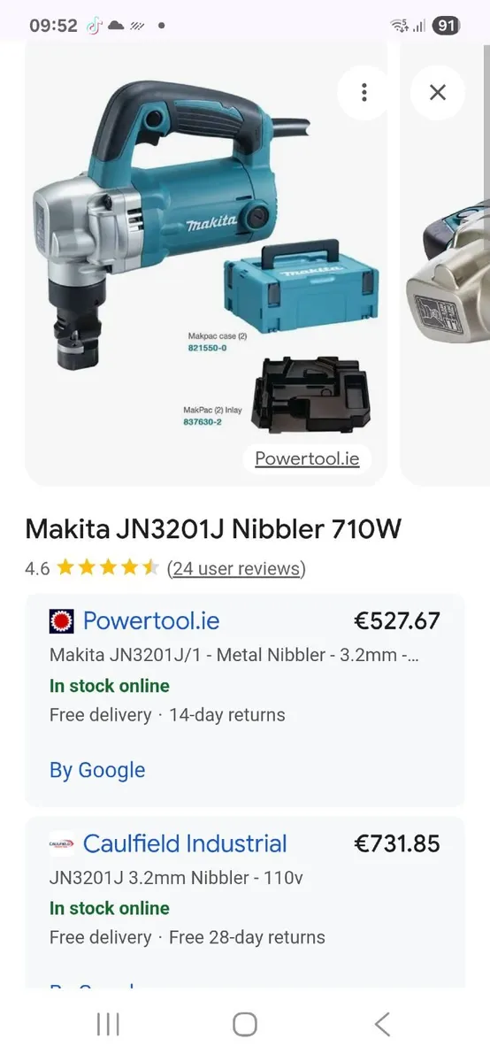 Makita nibbler 3.2mm - Image 3