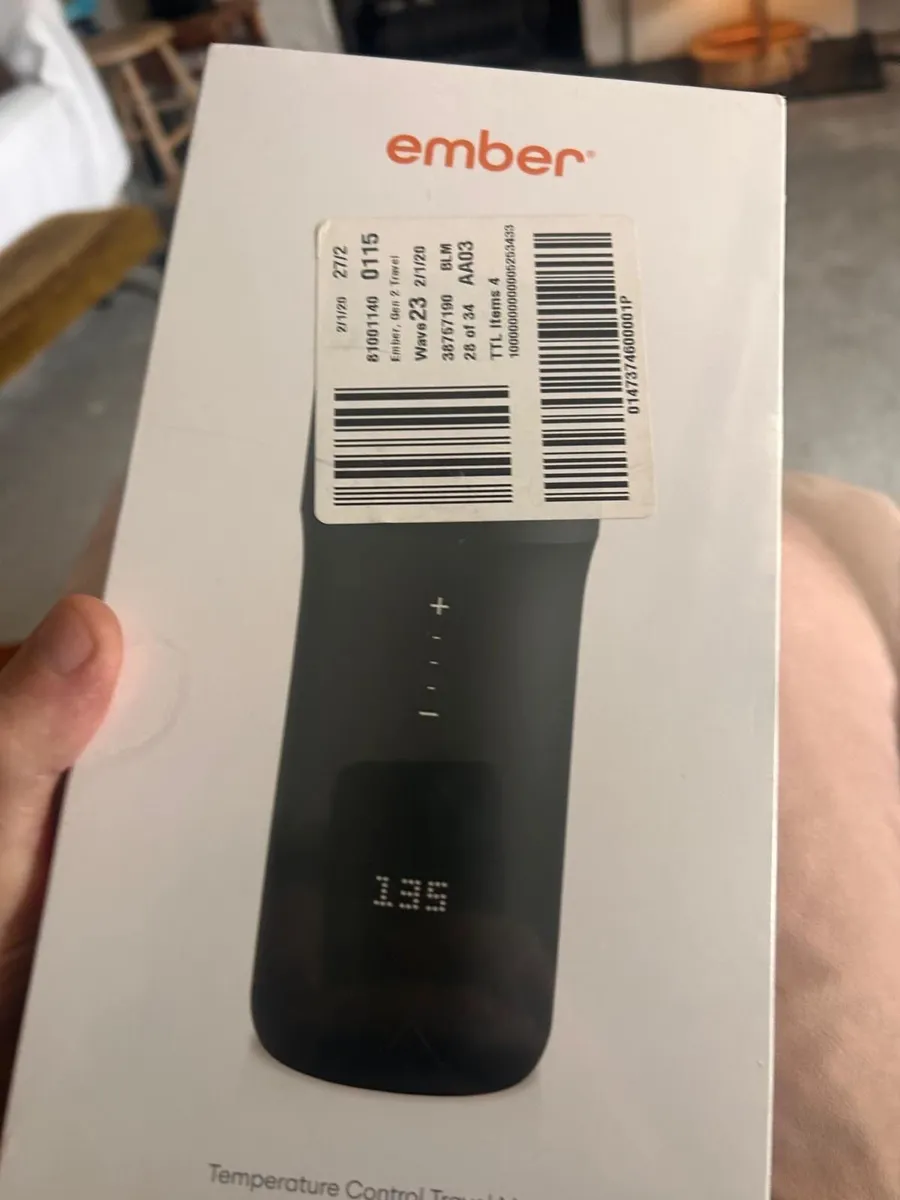 Ember Travel Mug 2 – Unopened & Sealed (Black) - Image 1