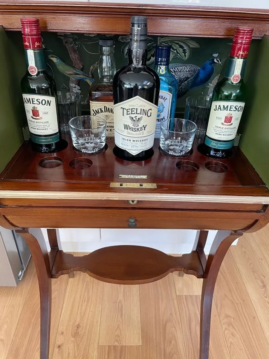 antique drinks cabinet - Image 2