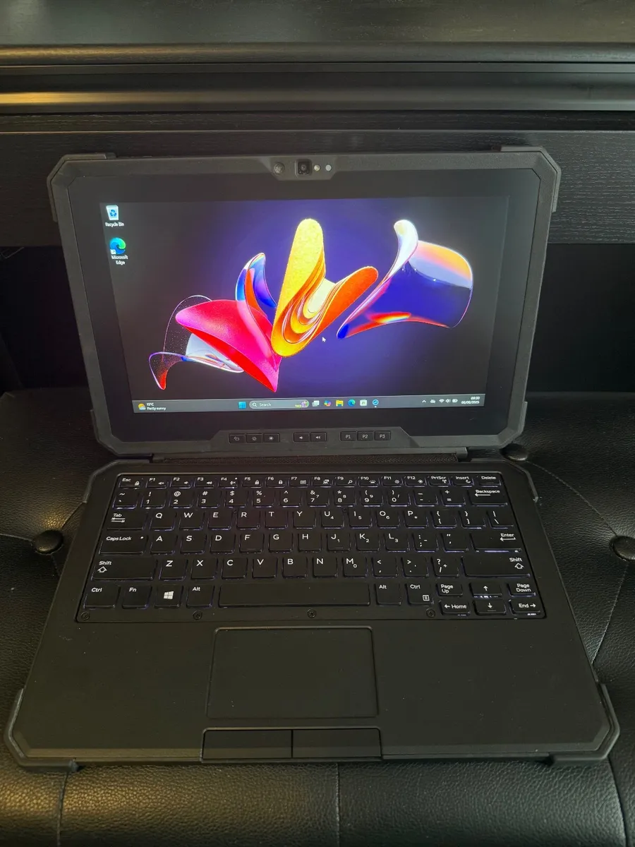 Dell Latitude 7220 Rugged Military Grade Laptop - Image 1
