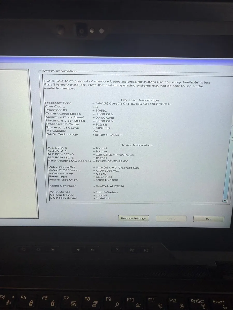 Dell Latitude 7220 Rugged Military Grade Laptop - Image 4