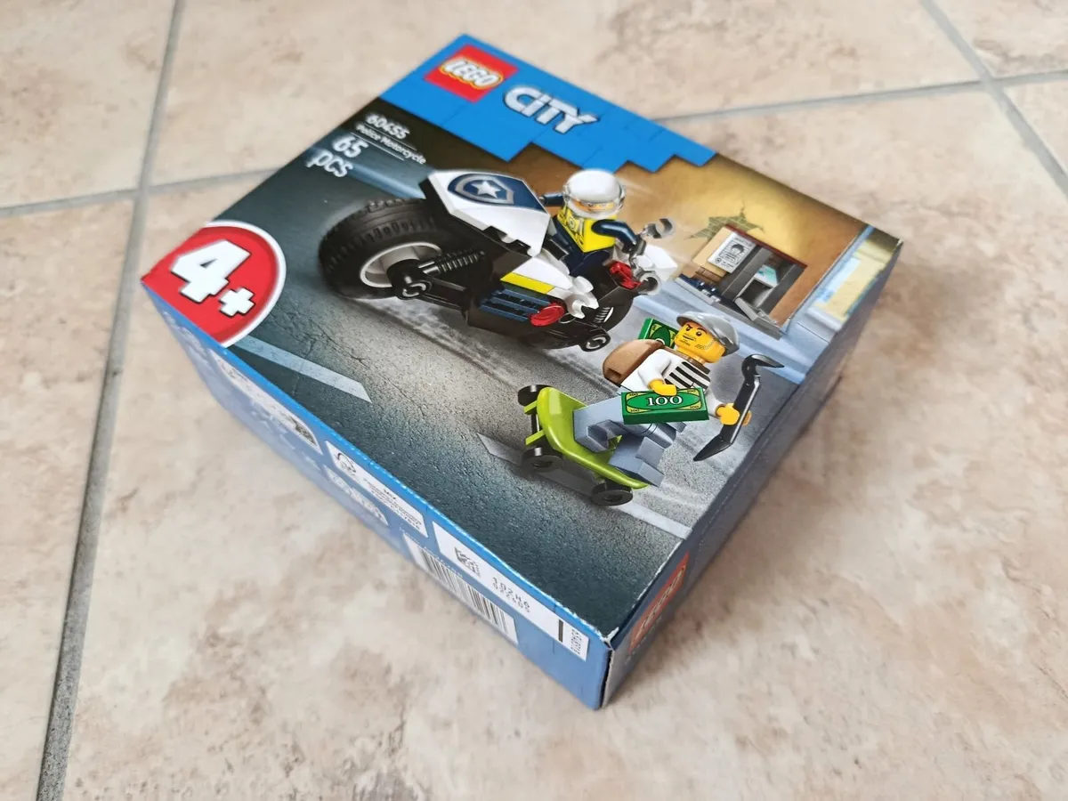 LEGO CITY Police Motorcycle Chase 65 pcs 60455 - Image 4